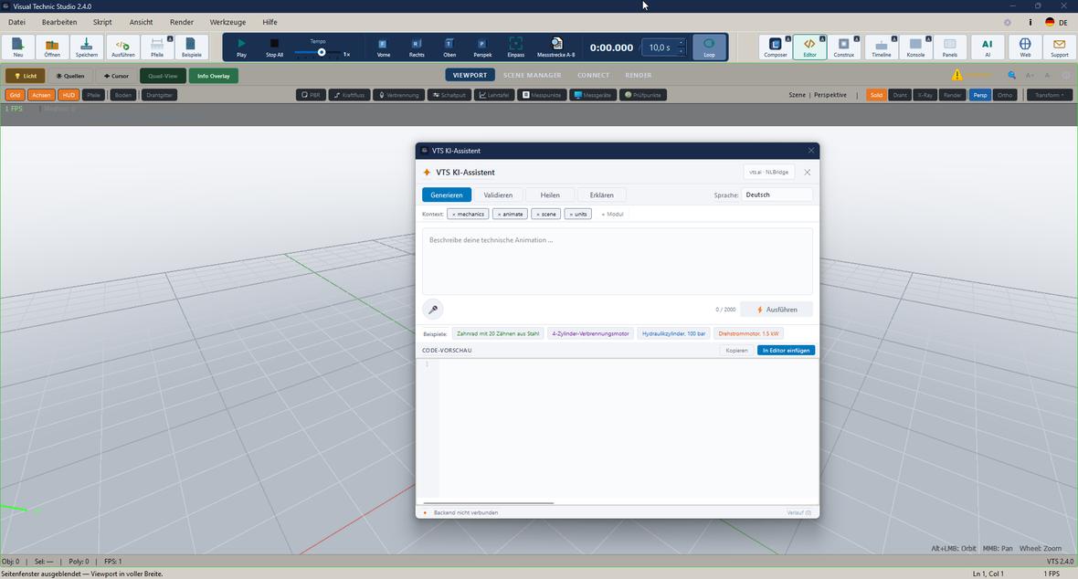 VTS KI-Assistent (NLBridge)